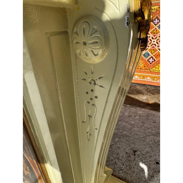 Wood Late 19th Century Hand Painted and Carved With Gilt Bronze Ormolu Pedestal For Sale - Image 7 of 12