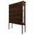 Brown Early 20th Century Antique English Inlaid Mahogany Display Cabinet For Sale - Image 8 of 12