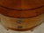 Wood Walnut 19th Century Italian Demi-Lune Table with Banding and Fluted Legs For Sale - Image 7 of 12