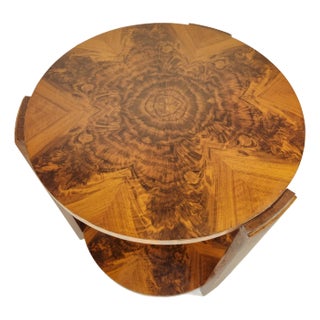 Twelve Flame Stunning Double Surface Contemporary Table For Sale