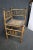 Late 19th Century Victorian Bamboo Corner Chair For Sale - Image 5 of 5