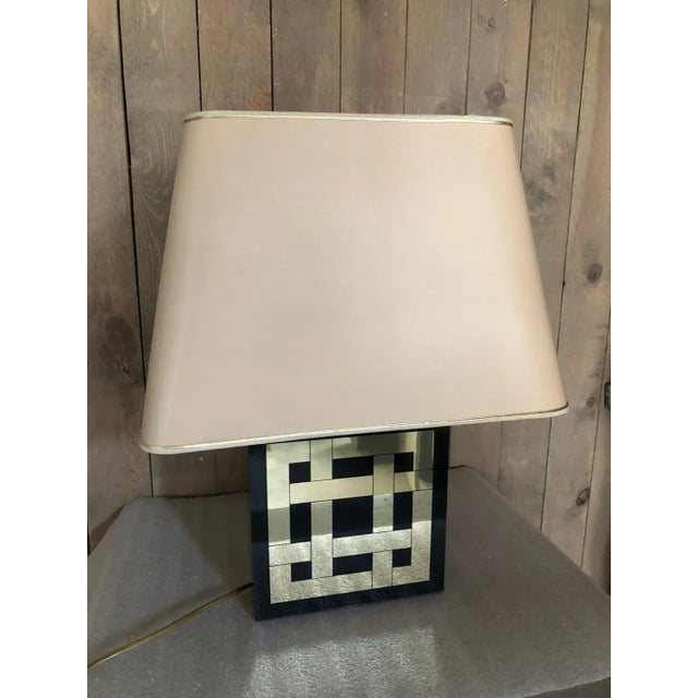 Plastic Hollywood Regency Style Lamp For Sale - Image 7 of 7