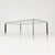 Contemporary Mid-Century Modern Italian Bauhaus Rectangular Coffee Table in Chrome and Glass, 1980s For Sale - Image 3 of 16