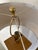 Vintage Italian Wood Architectural Column Floor Lamp With Brass Finial For Sale - Image 9 of 11