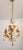 Vintage Venetian Three-Light Chandelier with Murano Glass Drops, 1960s For Sale - Image 17 of 18