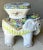 Whimsical Mid 20th-Century Highly Glazed Earthenware Elephant Garden Stool / Plant Stand For Sale - Image 12 of 18