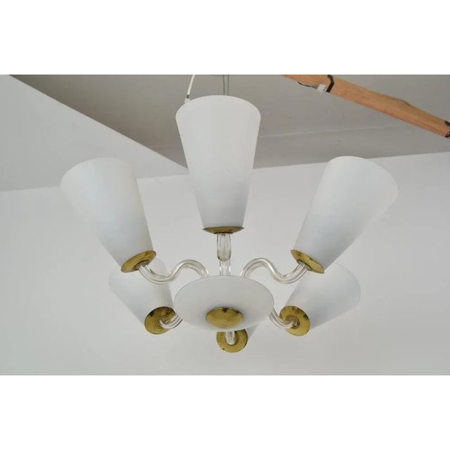 1960s Mid-Century Chandelier by Kamenicky Senov, 1960s For Sale - Image 5 of 17