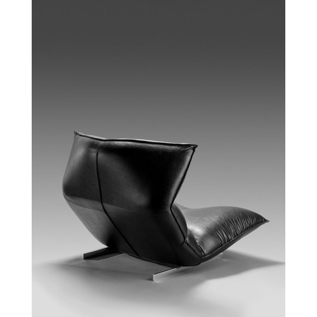 Mid-Century Modern Canestrari Lounge Chair by Vittorio Varo for 1P, Italy, 1970s For Sale - Image 3 of 11