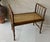 Baker Furniture Company Baker Furniture Circa 1970 Diminutive Chinese Chippendale Faux Bamboo & Cane Window / Entryway Bench For Sale - Image 4 of 12