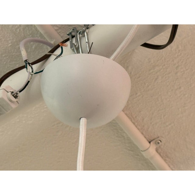 G U B I Medium Semi Matte White Pendant For Sale In San Francisco - Image 6 of 12