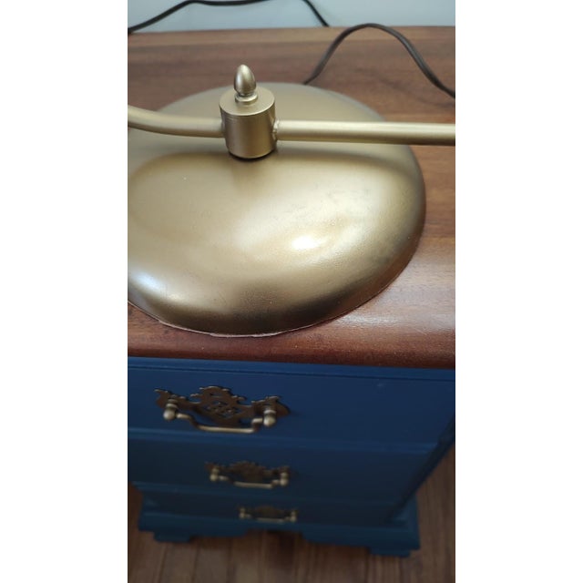 1960s MCM Two Tiered Lamp For Sale In Baltimore - Image 6 of 8