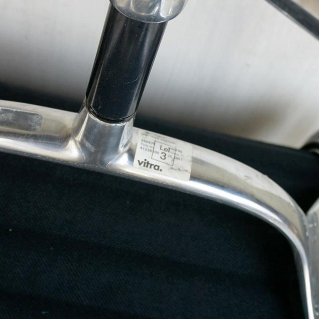 Black EA108 Alugroup Office Armchair attributed to Ray and Charles Eames for Vitra, 2000s For Sale - Image 13 of 14