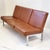 Three-Seater Sofa in Havana Skai and Chrome Steel, 1960s For Sale - Image 13 of 13