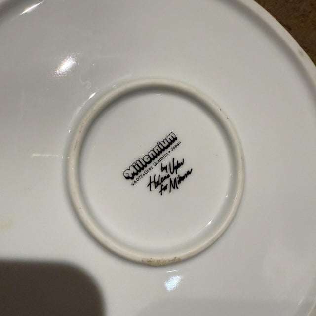 AMBIANIC presents 1990s Postmodern Teapot Mikasa Millennium Helena Uglow Japan 4.75 h x 8.75 w x 7.13 diameter Original...