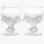 Luxury at its finest, A collector’s item made by Lalique in France. This is a pair of Lalique nature bowl vases, made from...