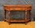 Spanish Oak Console Table With Drawer and Shelf, 20th Century For Sale - Image 6 of 14