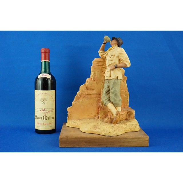 Advertising Resin Model Australian Adventurer Figurine from Avirex, United States, Late 20th Century For Sale - Image 10 of 18