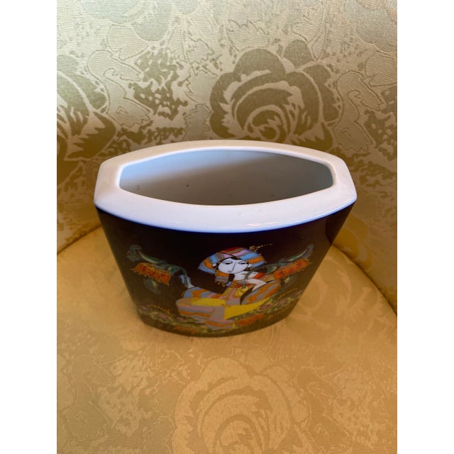 Asian 1980s Rosen Thal Vase For Sale - Image 3 of 6