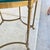 Vintage Labarge Side Tables Brass Glass Hoof Footed Octagonal Pair For Sale - Image 10 of 17