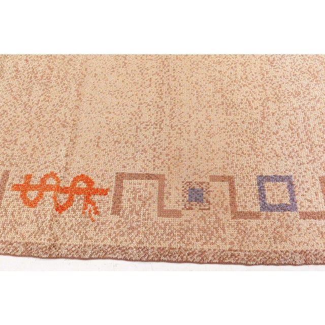 Textile Doris Leslie Blau Mid-20th Century Swedish Pile Rug For Sale - Image 7 of 9