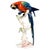 Large Mid-Century Porcelain Macaw on Trunk from Rosenthal, Germany, 1957 For Sale - Image 9 of 9