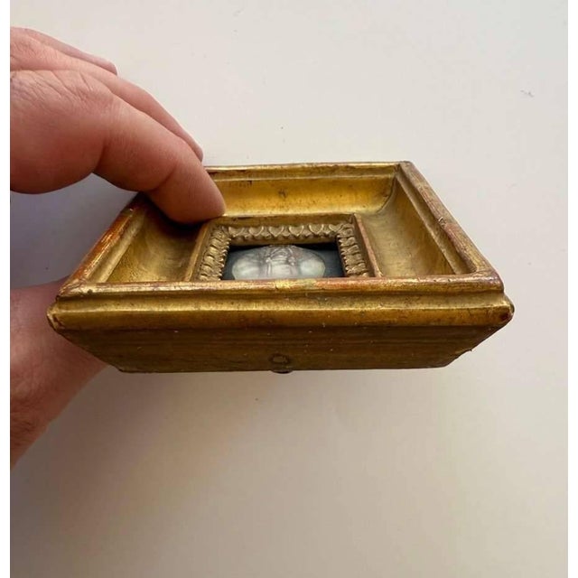 19th Century Mughal Lady Portrait Miniature - Delhi School, 19th Century For Sale - Image 5 of 6