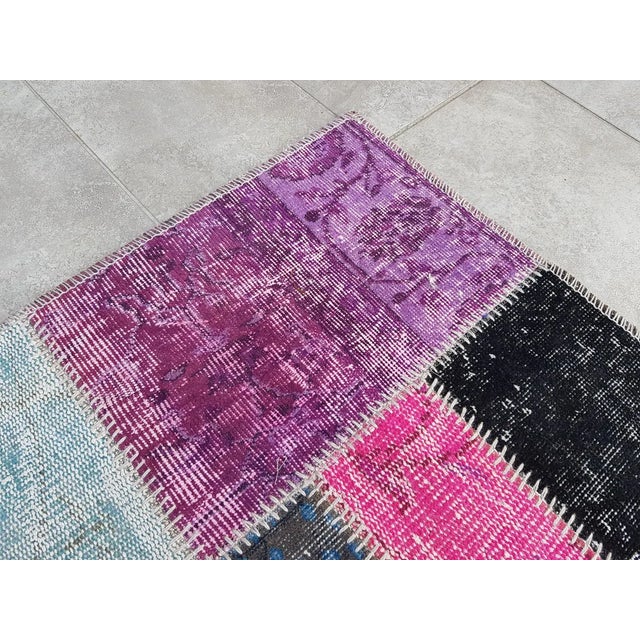 Textile Rare Turkish Vintage Runner Rug For Sale - Image 7 of 10