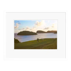 Golf at the Mill Reef Club 1959 by Toni Frissell Framed