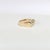 2020s Curved Nine Stone Mens Diamond Ring 1.00cttw 14k Yellow Gold, Size 8 For Sale - Image 5 of 5