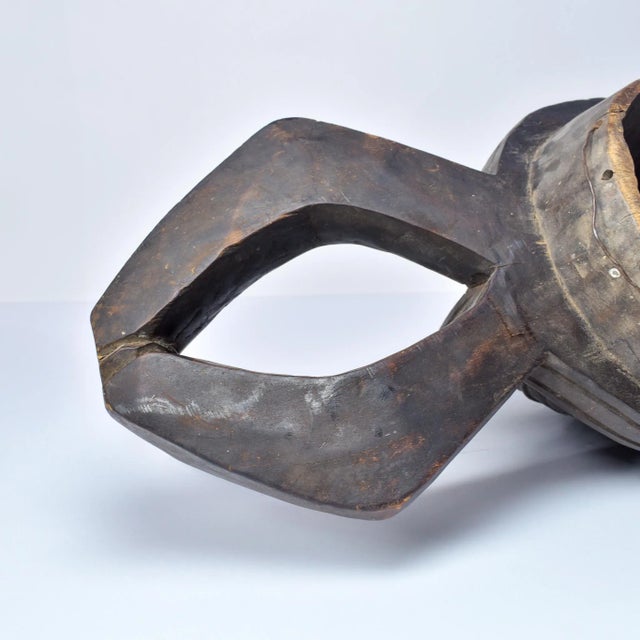 African Antique Wood Mask For Sale - Image 14 of 18
