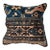 Pillow W/Antique Persian Rug , 1'4" X 1'4" For Sale