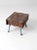 Vintage Rustic Low Stool For Sale - Image 9 of 10