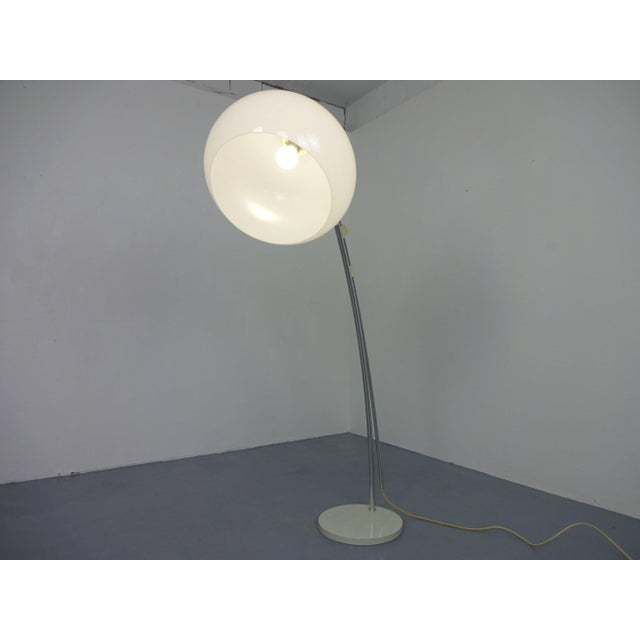 1970s Adjustable German Arc Lamp, 1970s For Sale - Image 5 of 18