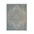 Textile 8x10 Blue Hand-Knotted Wool Floral Symmetry Geometric Modern Carpet Rug For Sale - Image 7 of 9