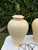 Cream Vintage Ribbed Ceramic Table Lamps – Pair For Sale - Image 8 of 12