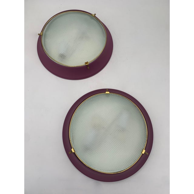 Ceiling Lights from Fontana Arte, 1950, Set of 2 For Sale - Image 6 of 6