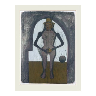 Rufino Tamayo, Femme Au Collant Rose, Hand Signed Lithograph, Pereda 116, Framed, 1969 For Sale