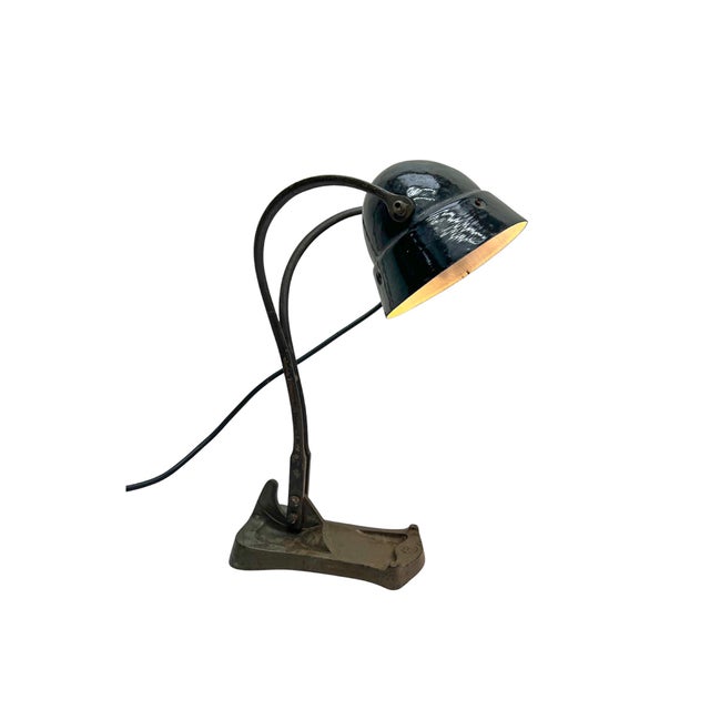 Art Nouveau Industrial German Table Lamp, Reinlicht, 1918 For Sale - Image 18 of 18