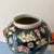 Mid 20th Century Vintage Asian Style Famille Noir Vase For Sale - Image 5 of 8
