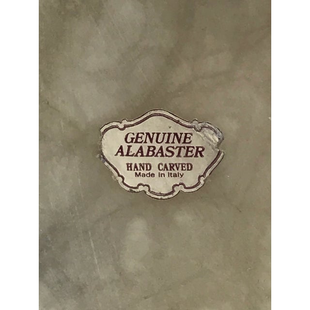 Stone Vintage Equestrian Hand-Carved Alabaster Bookends- a Pair For Sale - Image 7 of 8