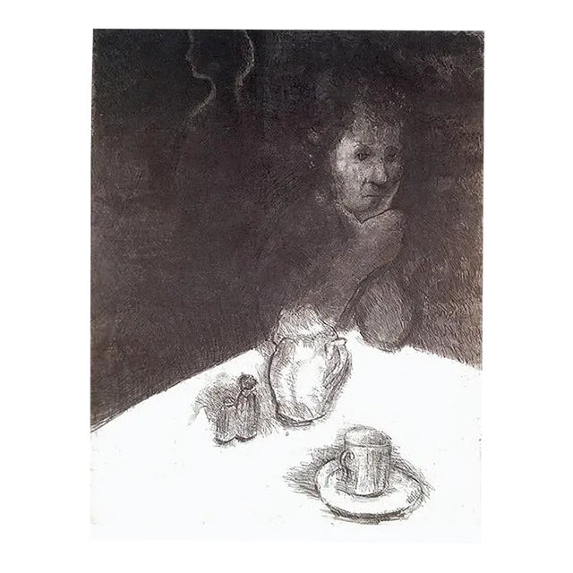 Helen II - Original Etching by George Segal - 1987 1987 For Sale