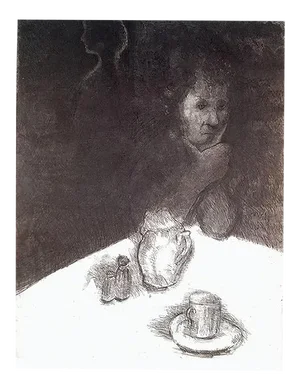 Helen II - Original Etching by George Segal - 1987 1987