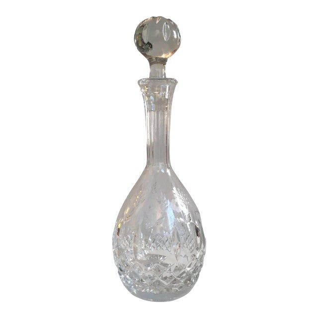 Vintage Lead Crystal Wine Decanter Chairish
