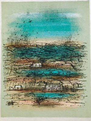 Jean Carzou Original Lithograph 12 Mourlot 1962