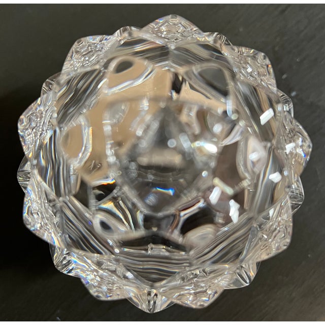 Transparent Tiffany & Co. Crystal Pinecone Trinket Box For Sale - Image 8 of 9