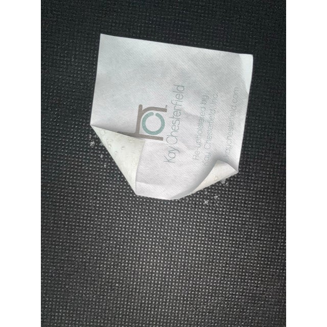 Mid Century Modern Tufted Red Velvet Sofas- a Pair For Sale - Image 11 of 12