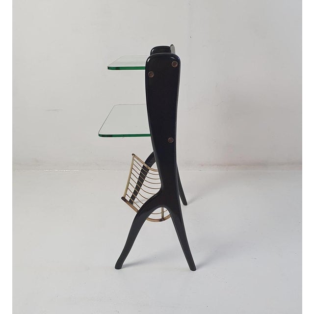 Wood Mid-Century Side Table, 1950s For Sale - Image 7 of 10