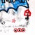 Cape Crisis Club - Original Graphic Pop Art Acrylic Mixed Media Artwork on Posterboard For Sale - Image 4 of 6