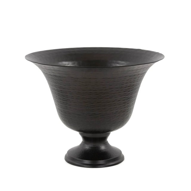 The Hammered Em Dash Flared Deep Bowl, Medium For Sale - Image 10 of 10