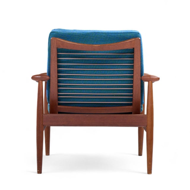 Finn Juhl Mid Century Danish Teak Spade Lounge Chairs - Pair For Sale - Image 9 of 12